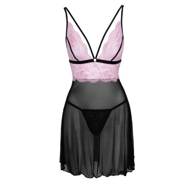 Babydoll black/pink M